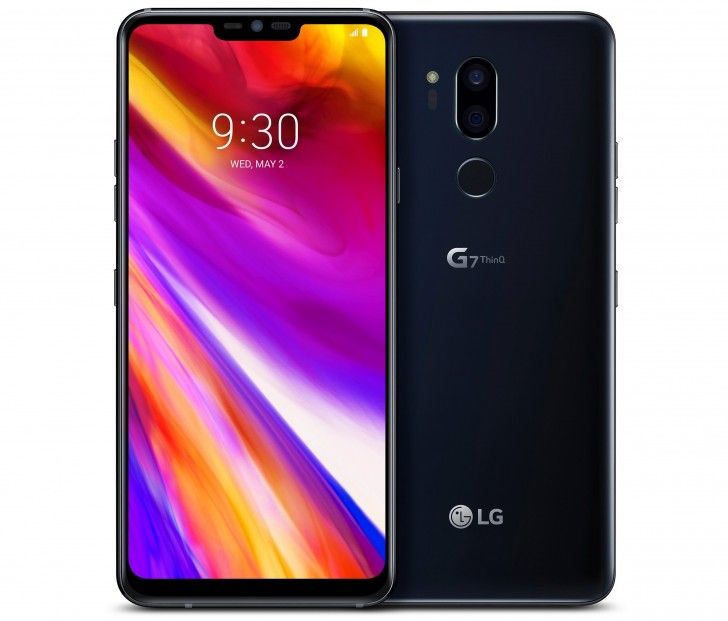 Fotón a fekete LG G7