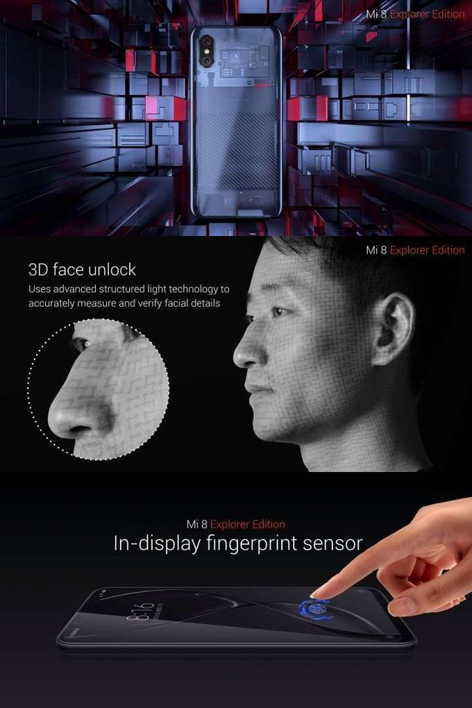 Xiaomi Mi 8: csúcs tudás három verzióban