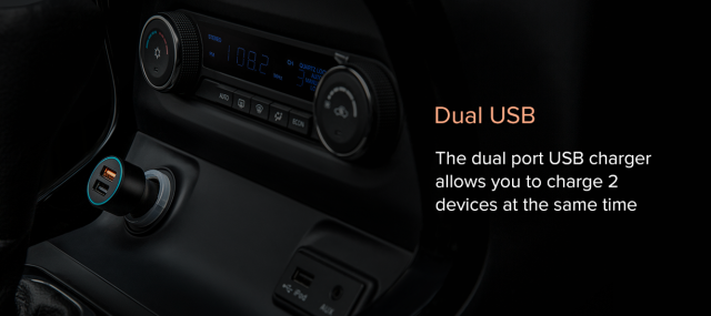 Filléres autós töltő a Xiaomitól