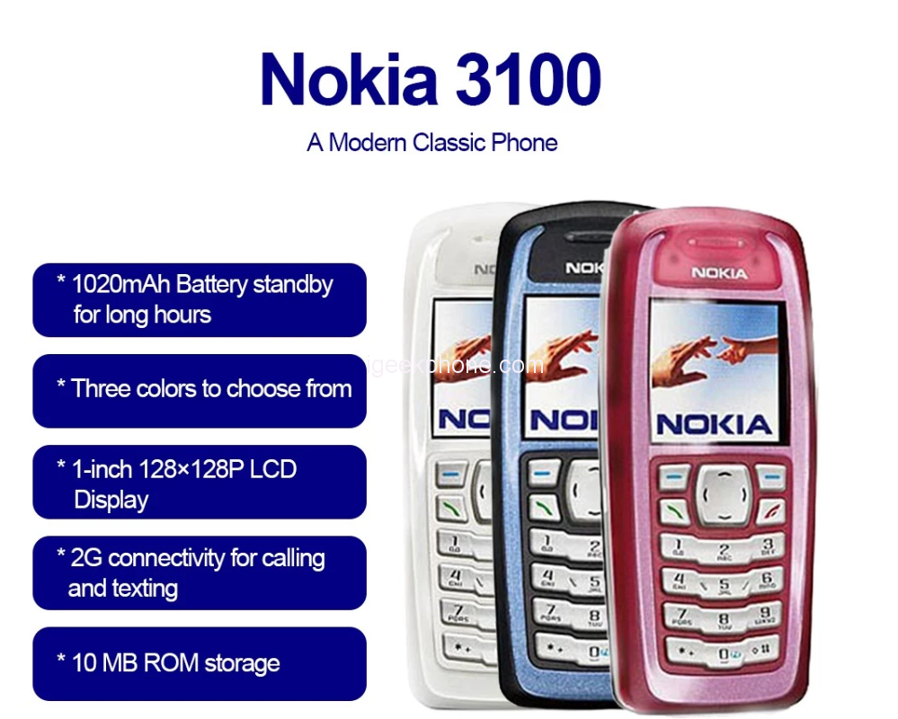 Nokia 3100 Mini - olcsó mobil alapfunkciókkal