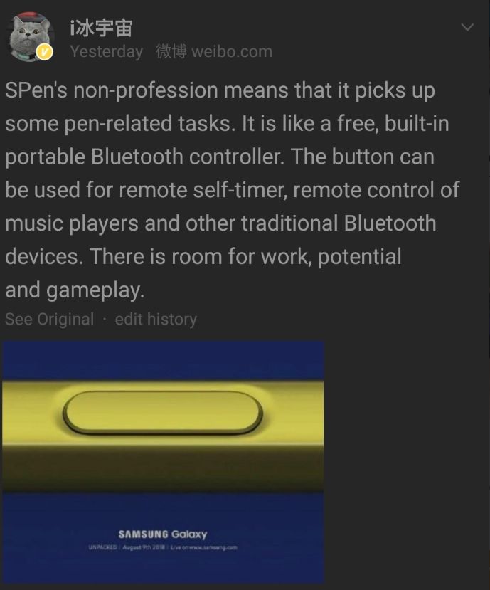 Zenevezérlésre is jó új S Pen