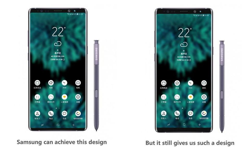 Méretes frissítés lesz a Note 9