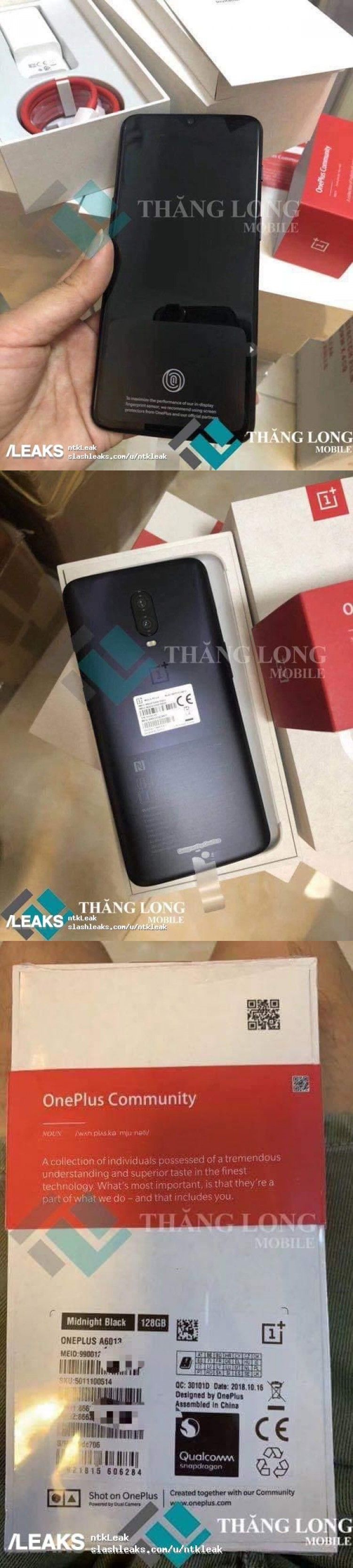 OnePlus 6T élőképek