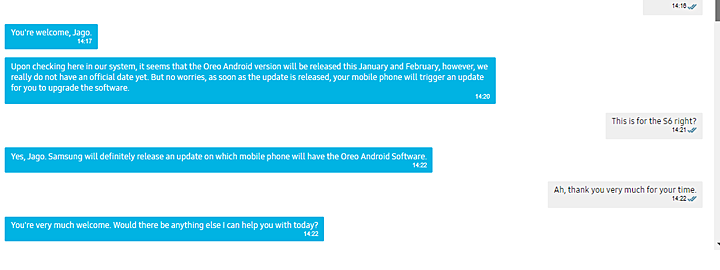 Februárban érkezik az Oreo Galaxy S6-ra?