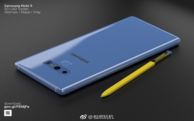 Kiszivárgott a Samsung Galaxy Note 9 ára