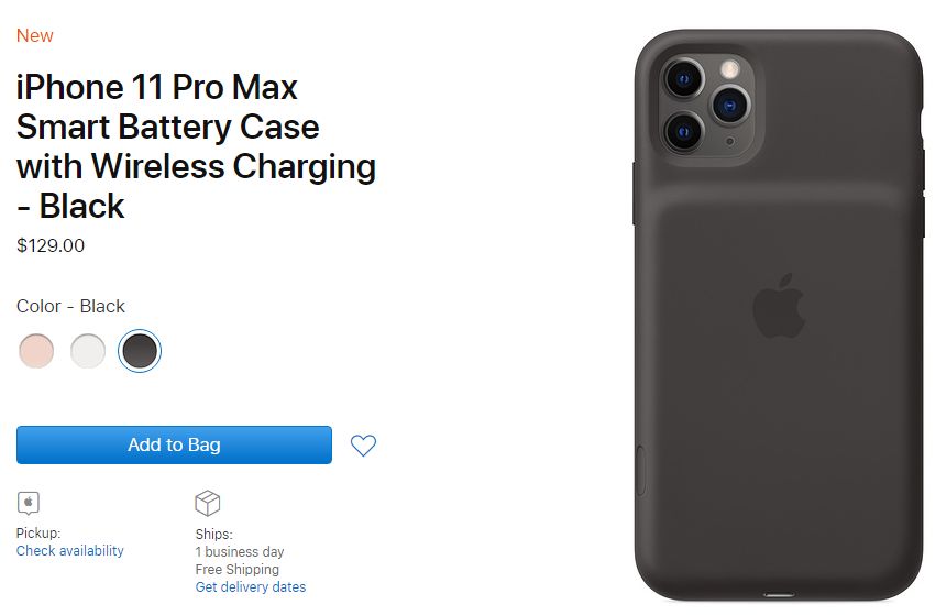 Tölthető tokok az iPhone 11 szériához
