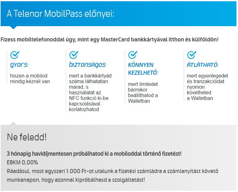 Bővült a Telenor Wallet